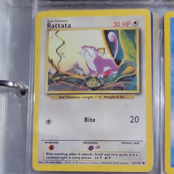 Pokemon Card Rattata - Picture 1 of 1